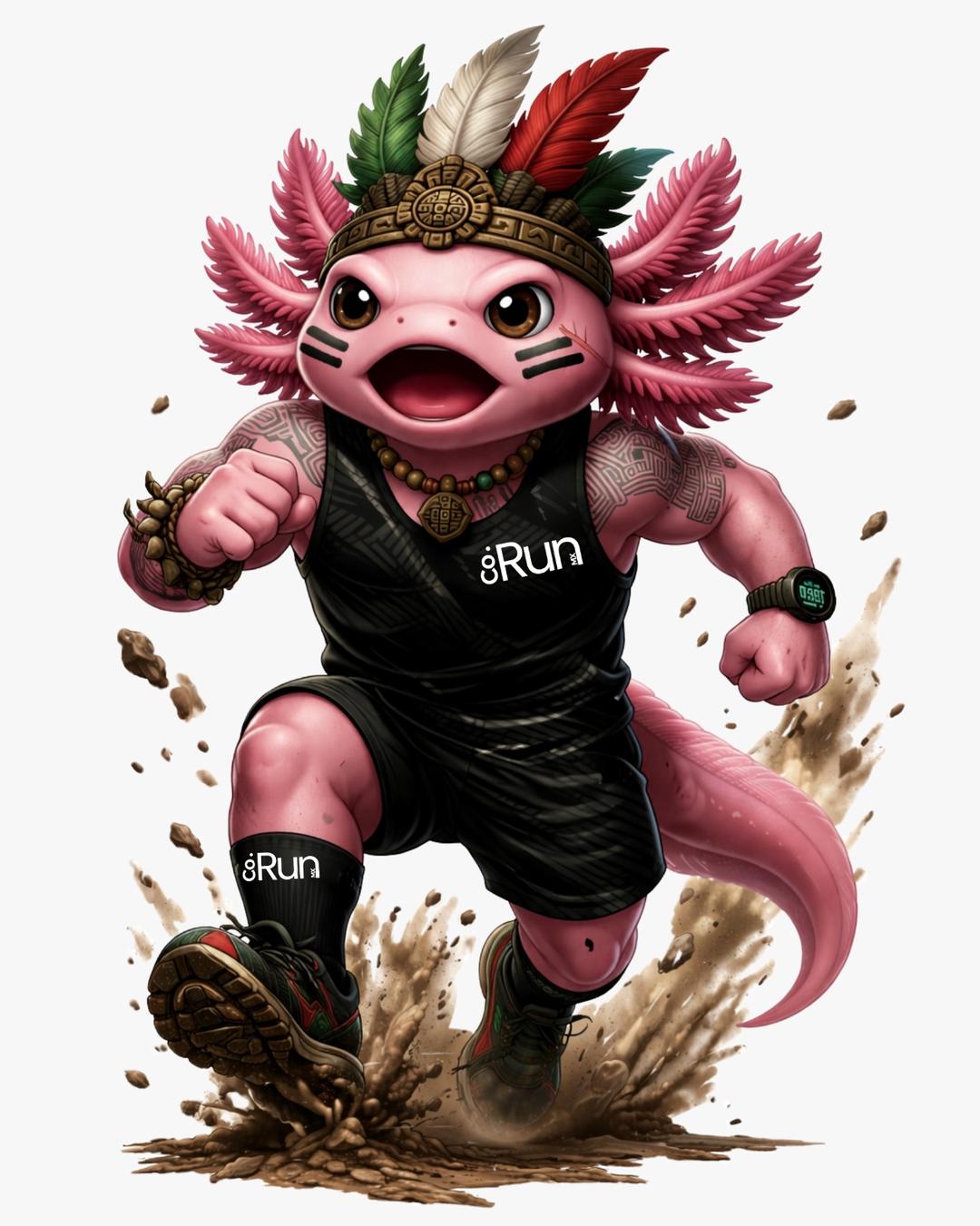 Xolotl, mascota de la comunidad Co.Run MX